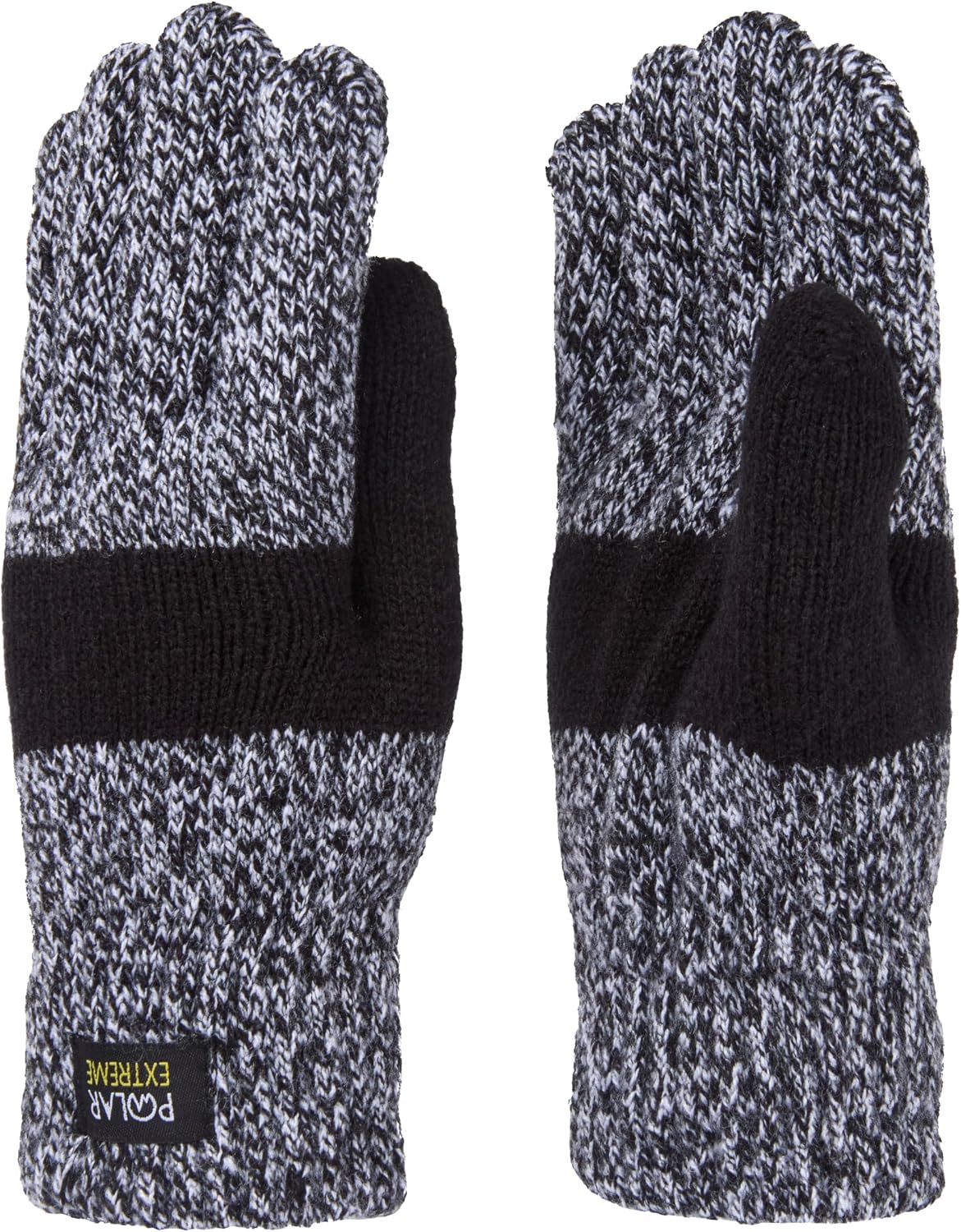 Polar Extreme Women's Thermal Winter Knit Gloves, Guantes – Warm, Windproof, and Soft Fleece Lined for Cold Weather