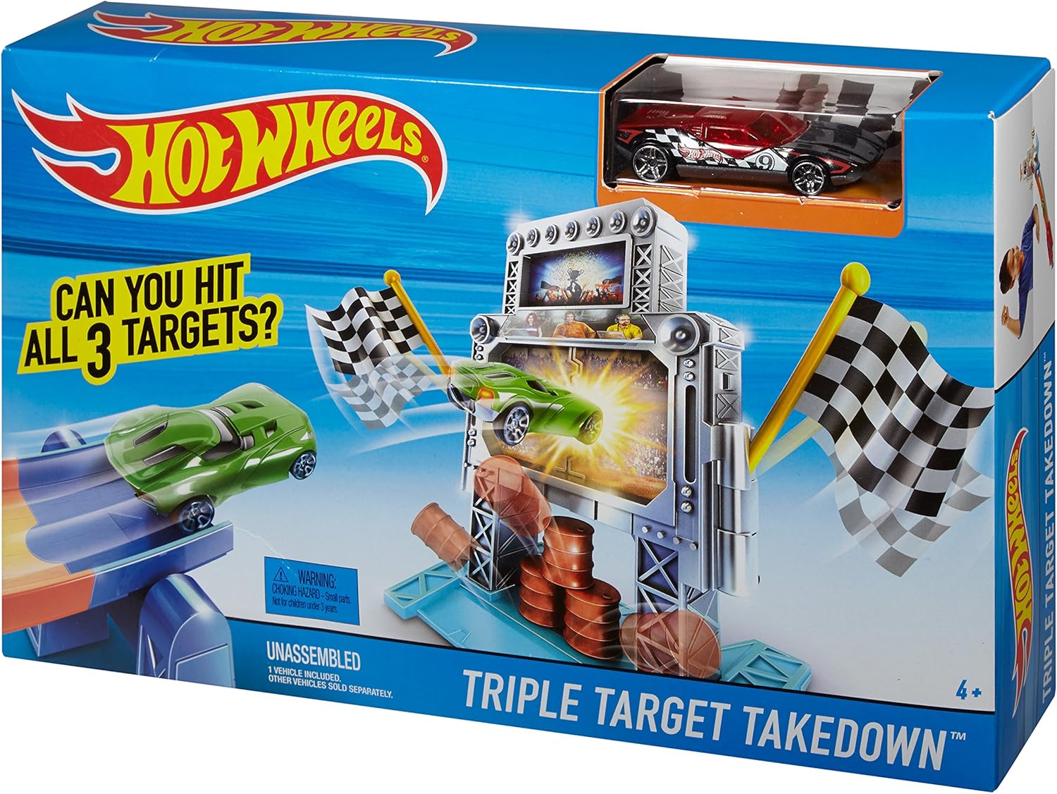 Hot Wheels Triple Target Takedown Track Set