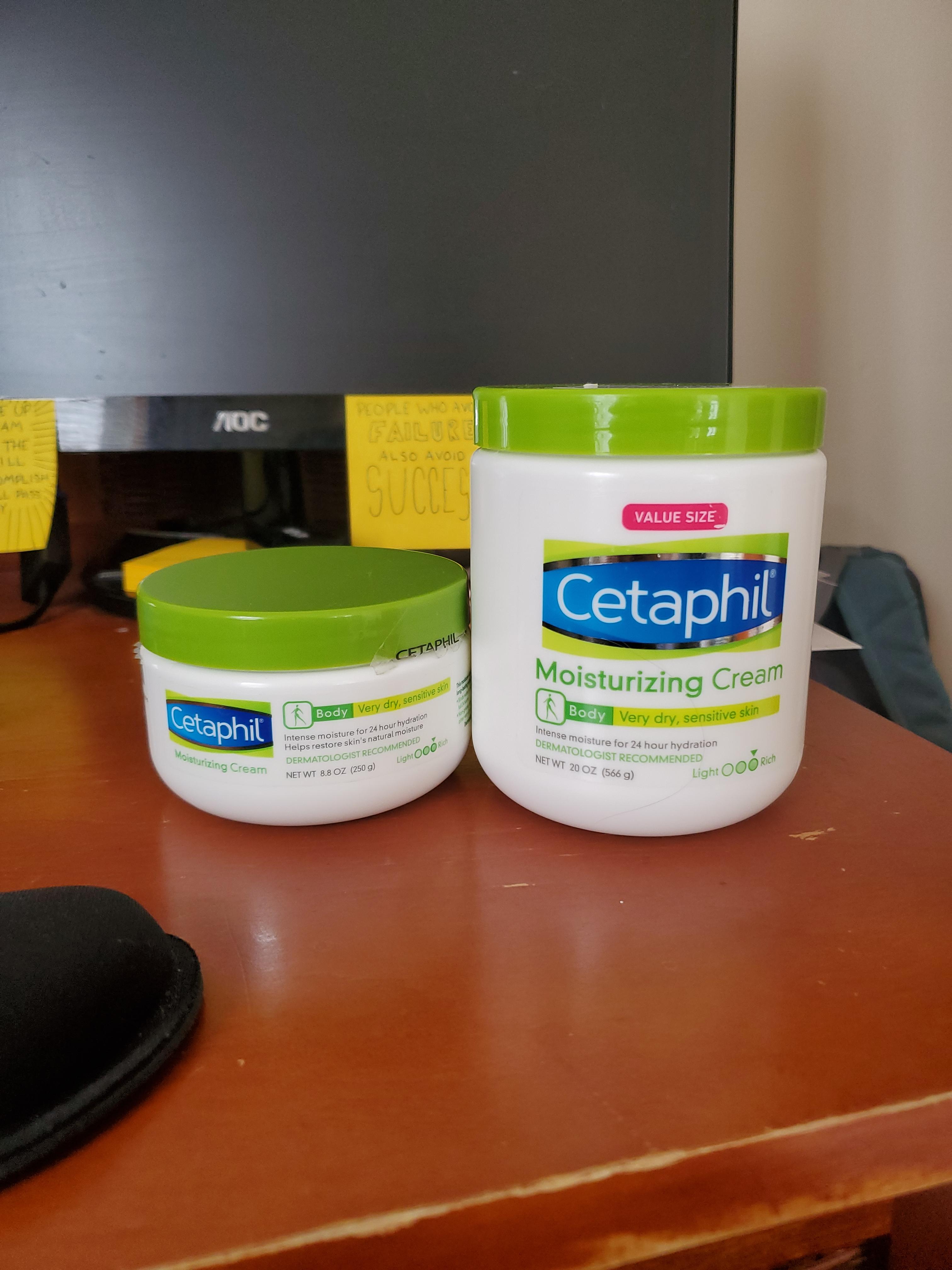 Cetaphil Moisturizing Cream, 16oz (Pack of 3), Hydrating Moisturizer For Dry To Very Dry, Sensitive Skin, Body Cream Completely Restores Skin Barrier In 1 Week, Fragrance Free, Non-Greasy
