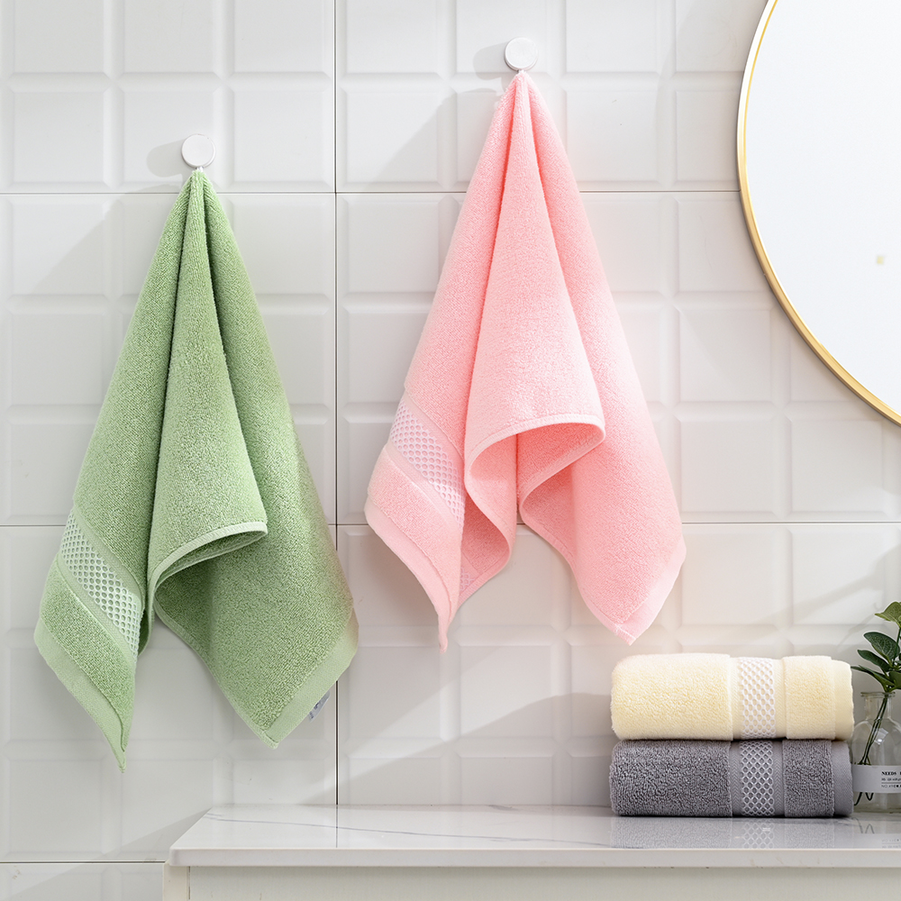 Amazon.com: sense gnosis Pink Hand Towel Set of 2 Super Soft 100