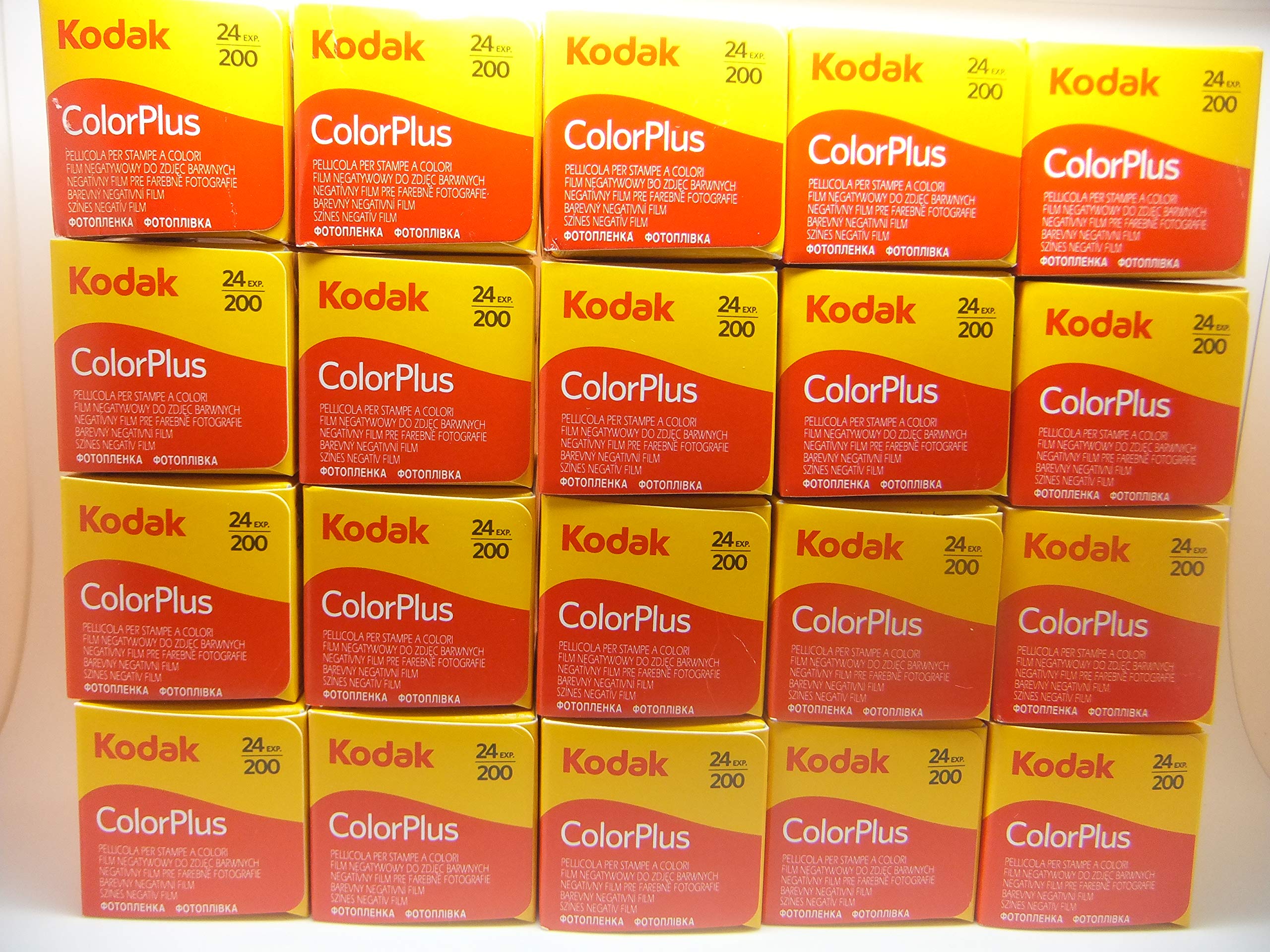 35mm ColorPlus 200 ASA Film ( 24 Exposures ) 20 Pack