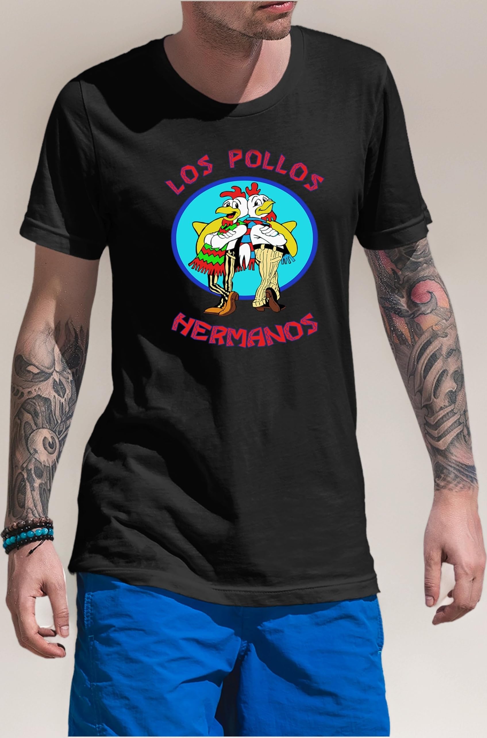 Los Pollos Hermanos Breaking Bad T-Shirt Unisex Latest Print D2