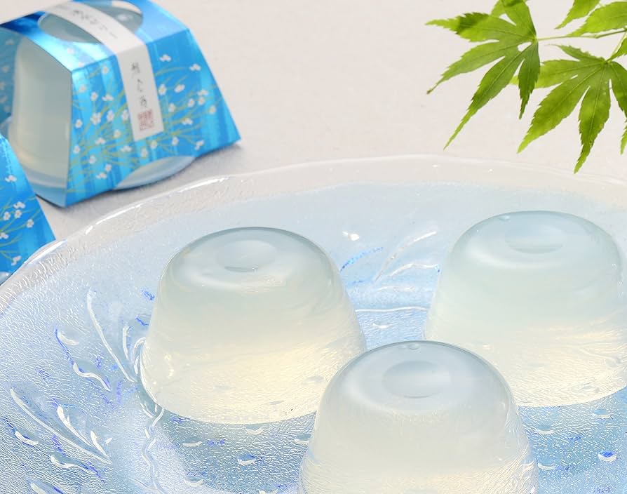 Amazon.co.jp: 雅心苑 柿田川湧水ゼリー 6個入 ハチミツレモン