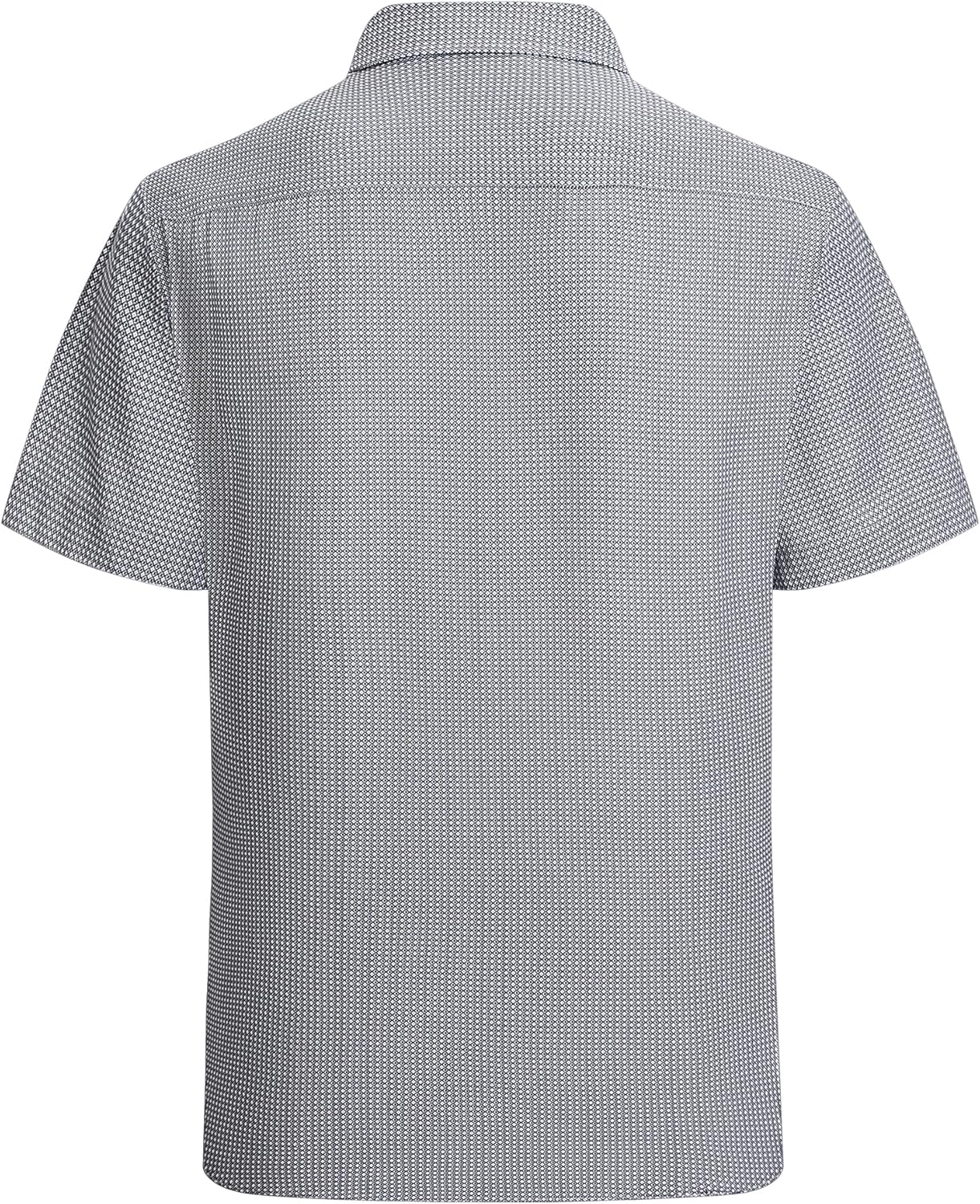 Alex Vando Mens Printed Dress Shirts Short Sleeve Easy Care Regular Fit Button Down Shirt - Image 2