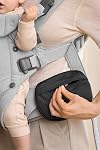 BabyBjörn Pochette de poche pour porte-bébé, Mesh, Noir