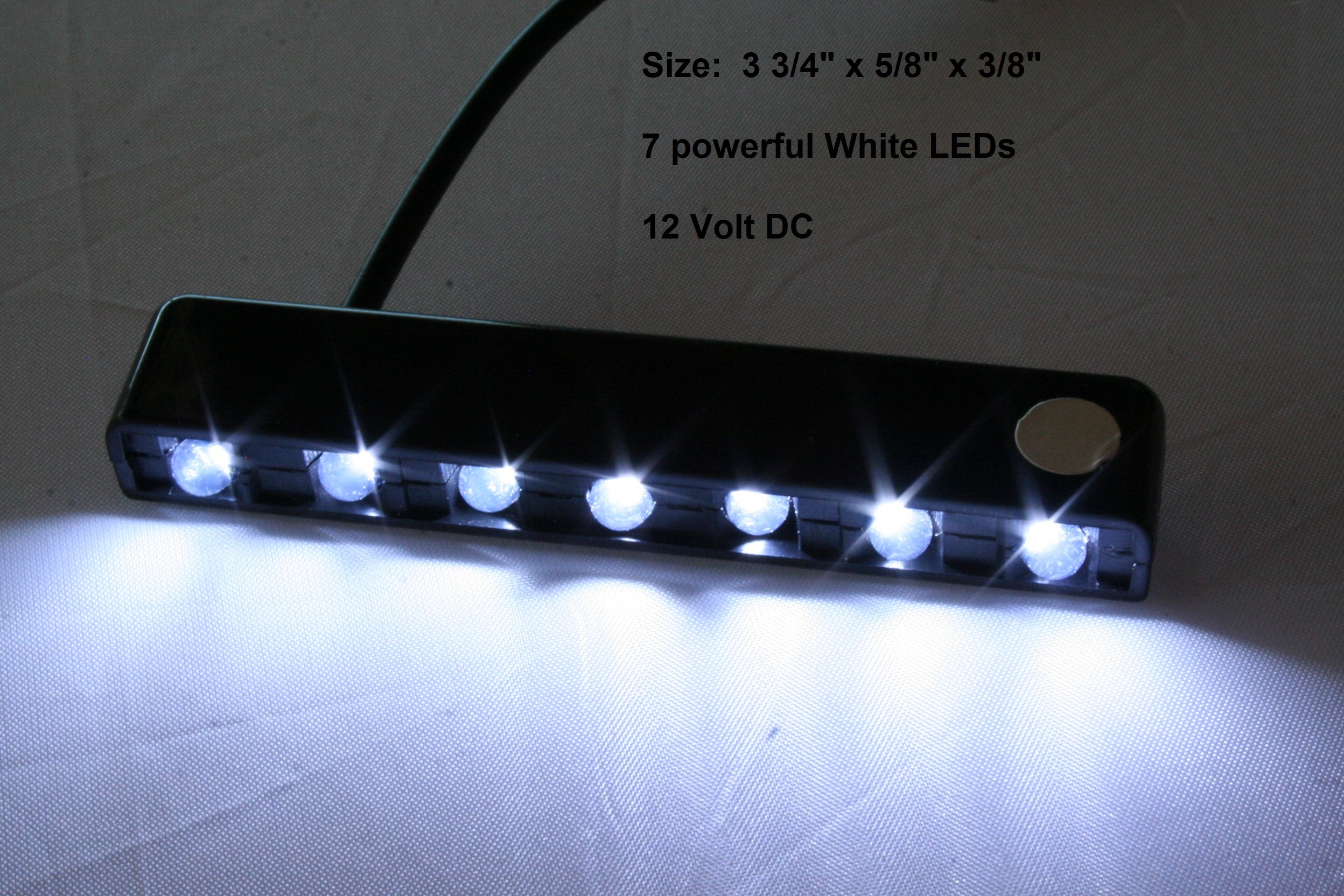 Buy LED Light WHITE - Seven (7) LEDs - Courtesy Convenience Footwell ...