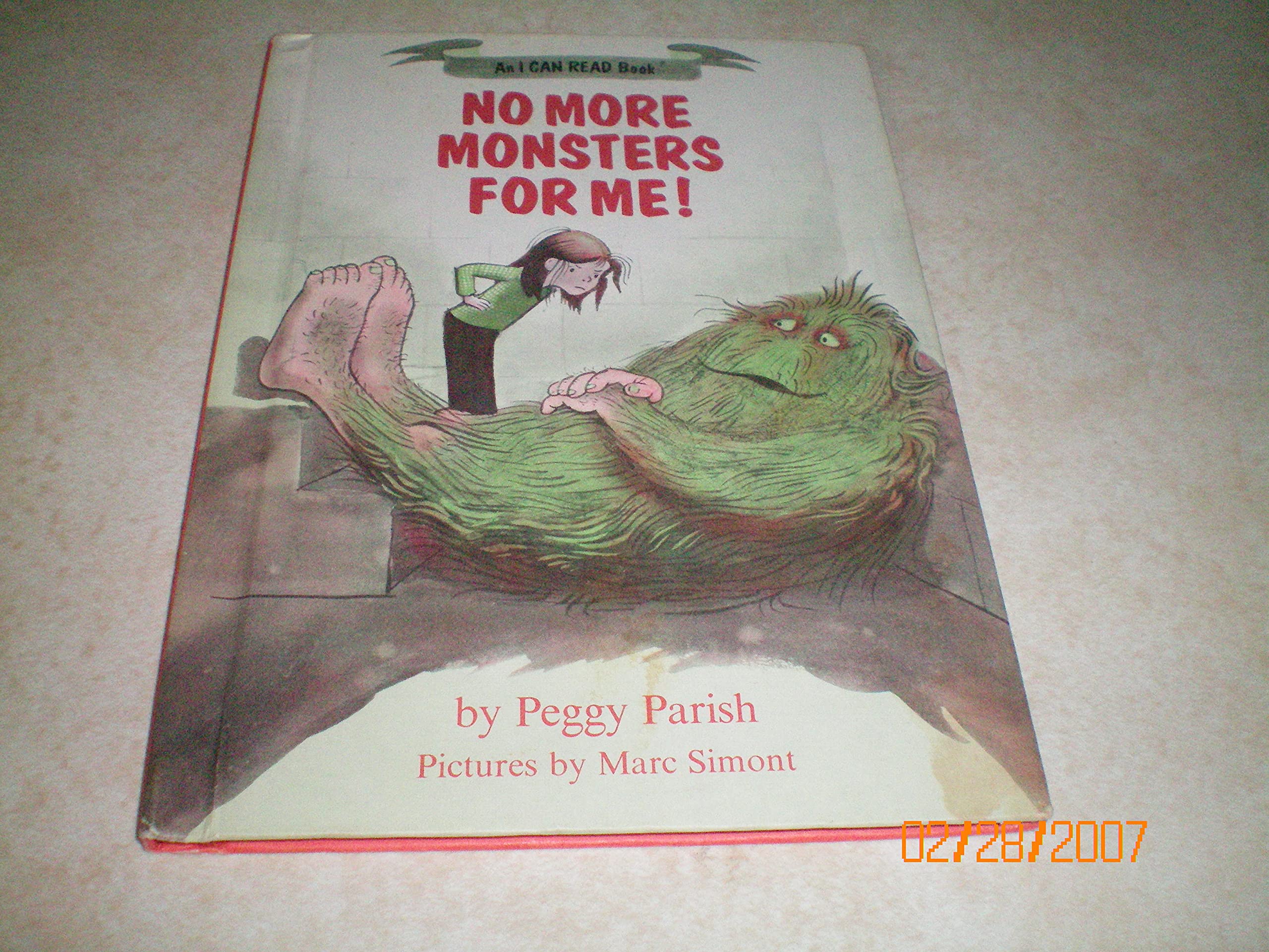 Amazon.co.jp: No more monsters for me! (An I can read book) : 本