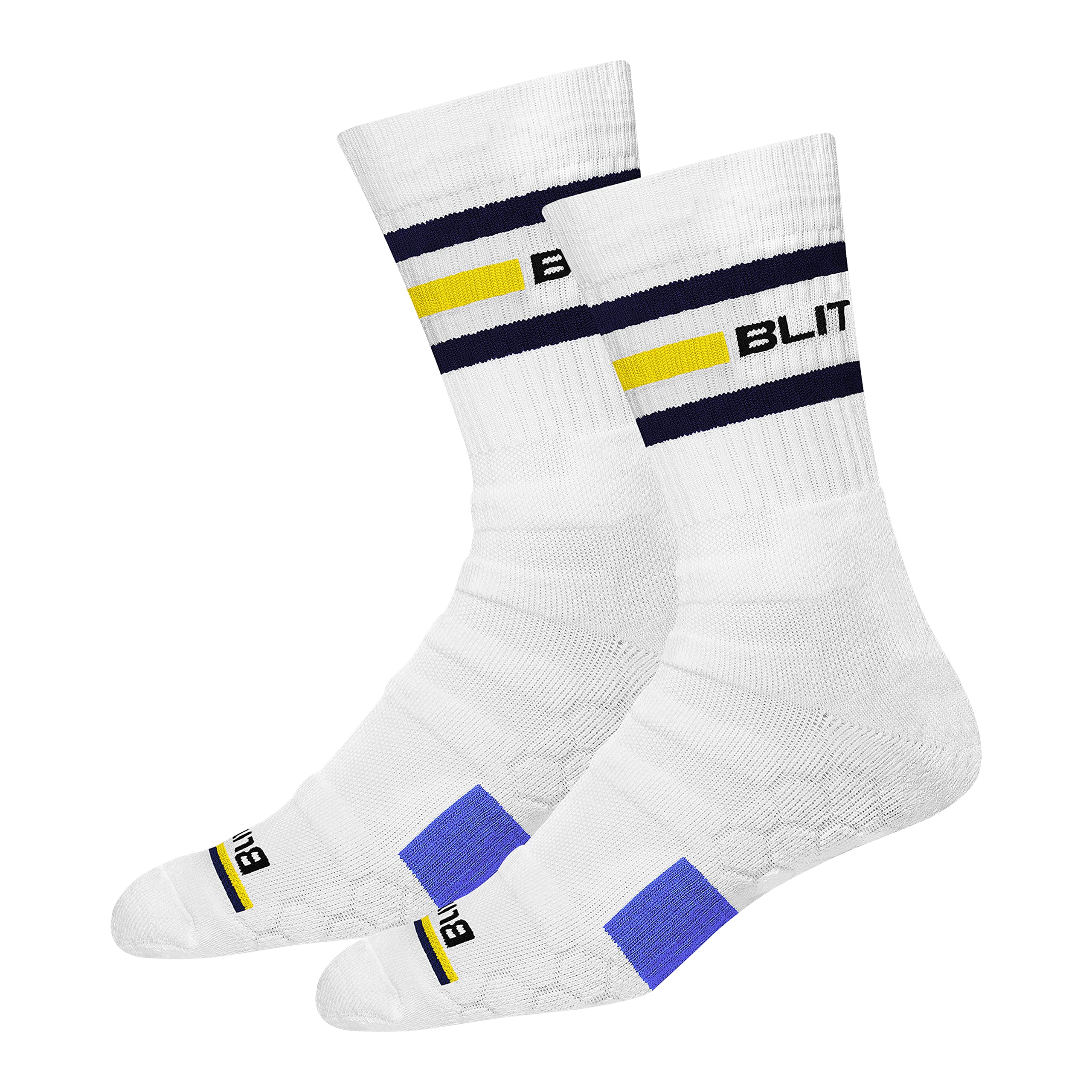 BLITZSOX Hi-Tech Performance Calzini Sportivi per Uomo e Donna (Corsa, Tennis, Allenamento e Fitness), Confezione da 3