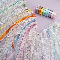 Vista 15 de MEEDEE Cinta de feliz día del padre, decoración del día del padre, caja de regalo, decoración de papel de regalo, cinta fina de satén negro surtido