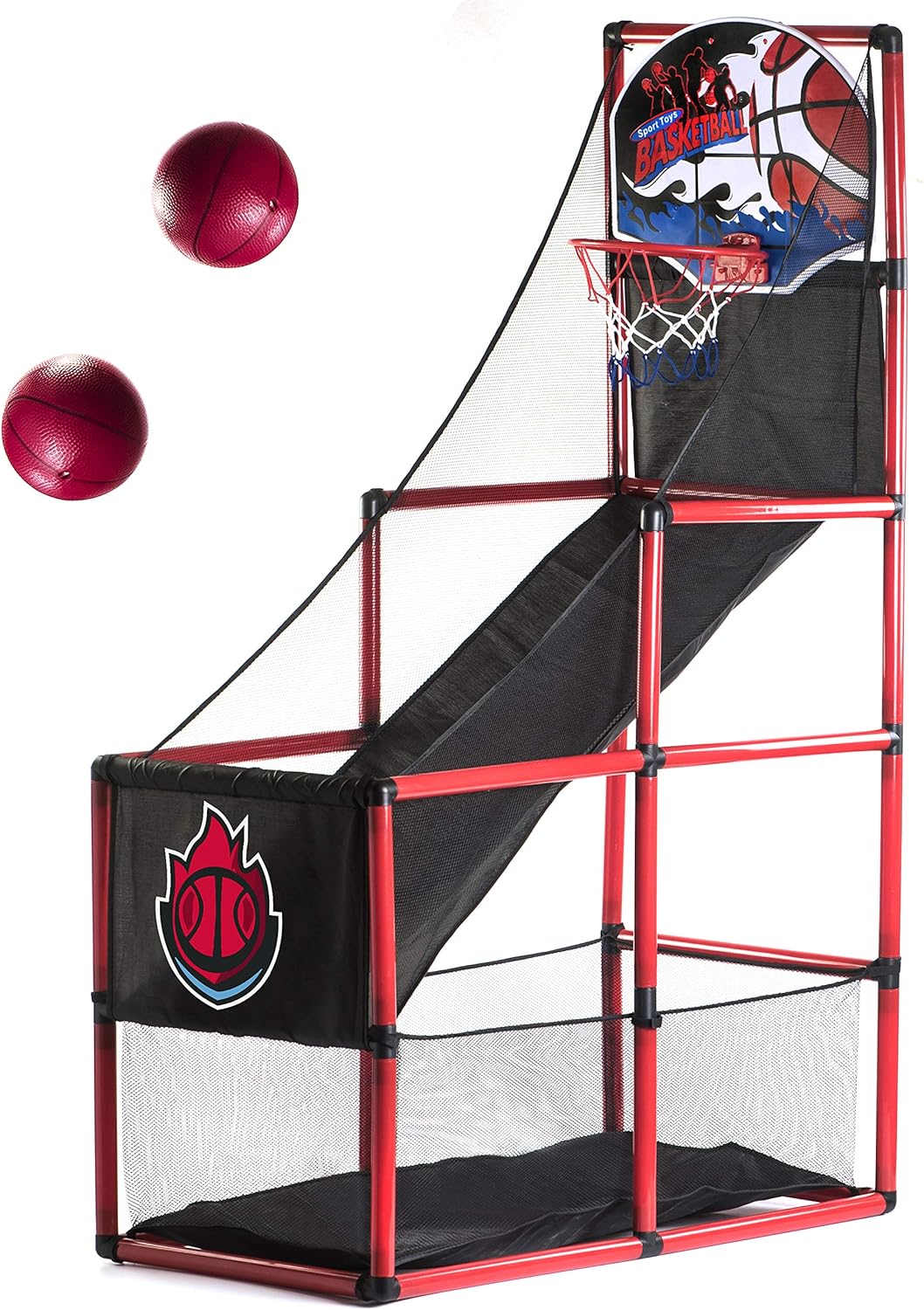 Arcade Basketball Hoop Game by BestKidBall – Basement Toys – Basketball Hoop for Kids – Basketball Game with Hoop Training System – Kids Indoor Sports Toys – Fun and Entertaining : Toys & Games