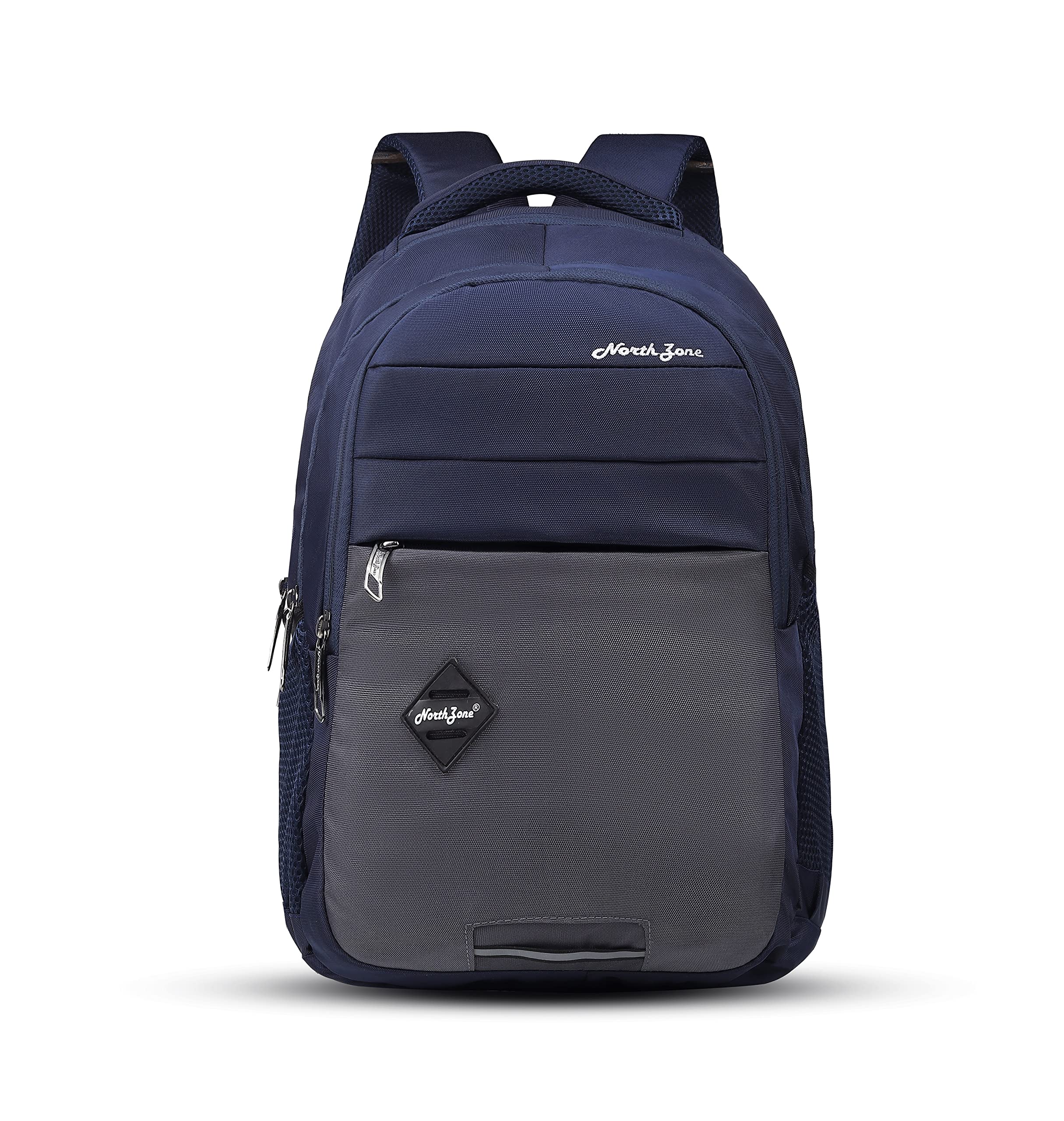 NORTH ZONE 30L Water Resistant Travel Bagpack/College Backpack/School Bag/Office Bag/Business Backpack/Daypack for Men and Women with Rain Cover