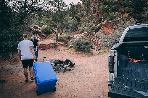 Miniatura 4 de Blue Coolers Ark Series 100-110 cuartos de galón, enfriador de hielo moldeado roto  Gran hielera de hielo que sostiene el hielo hasta 10 días