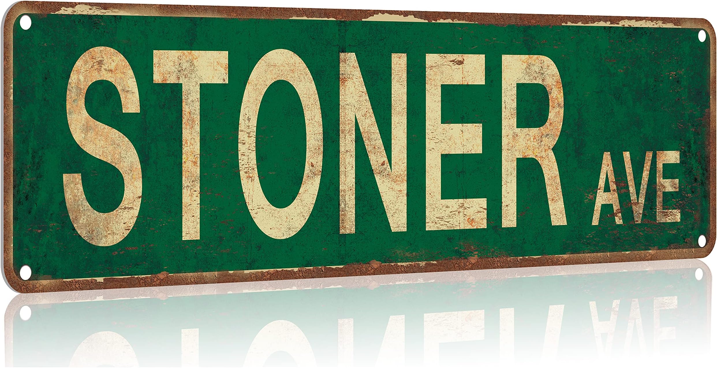 Saraheve Street Sign Vintage Rustic Retro 4x16 inch Tin Sign