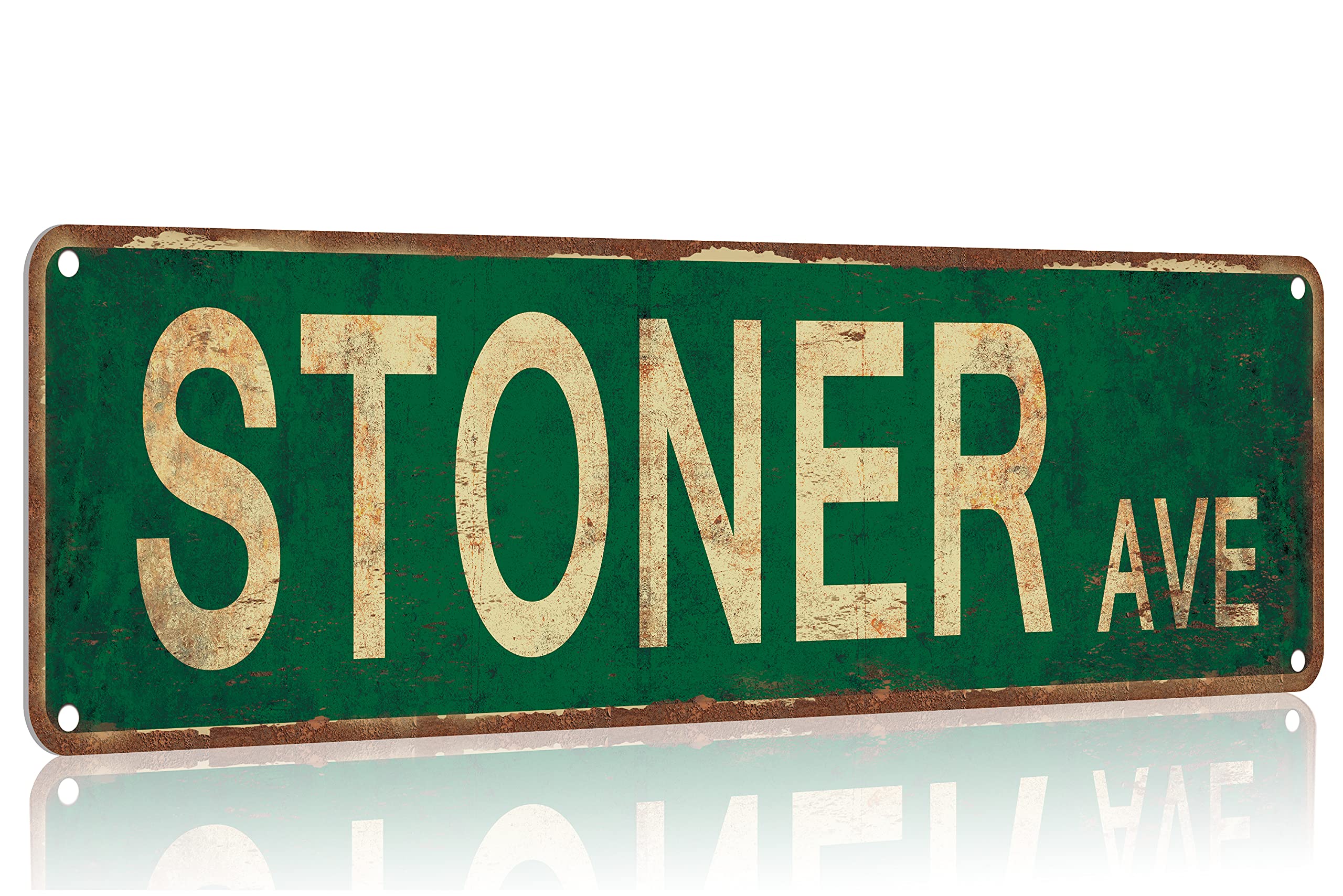 Saraheve Street Sign Vintage Rustic Retro 4x16 inch Tin Sign