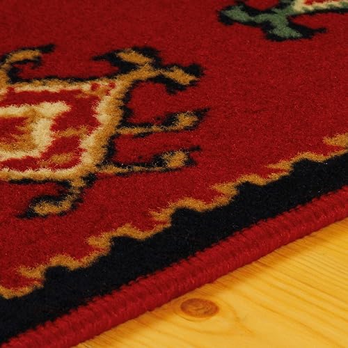 Miniatura 4 de SUPERIOR Colección tradicional Santa Fe (2.6X 8 Runner)- Rojo