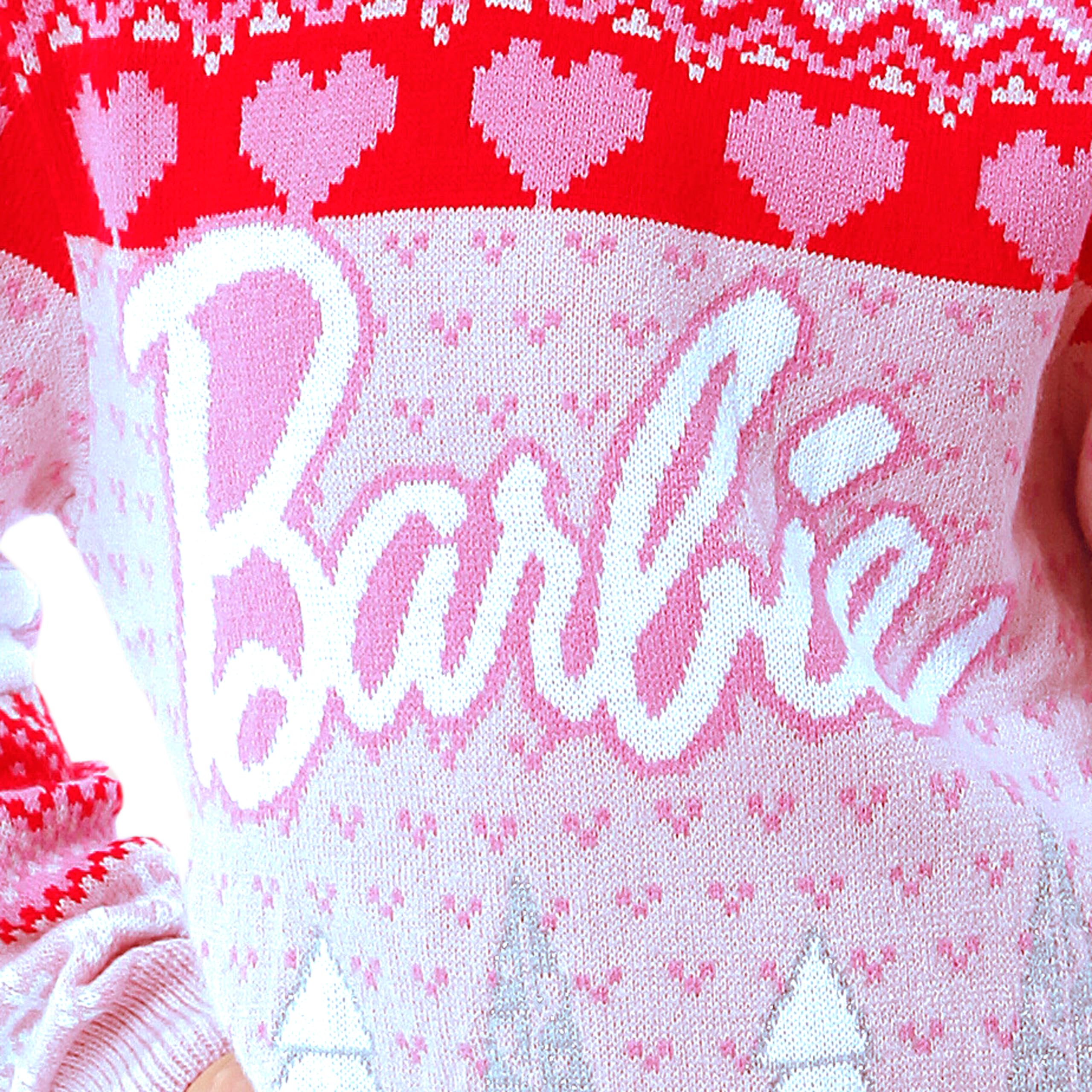 Barbie Świąteczny Sweter Dla Dziewczynek Oficjalny Towar