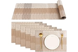 Stunning Placemats and Table Runner Set for Effortless Dining