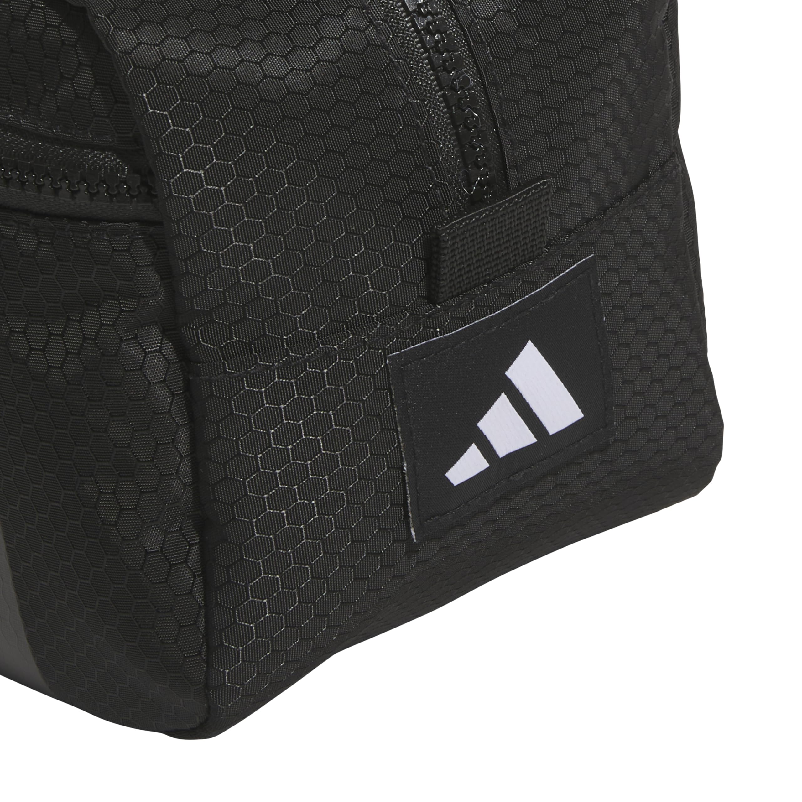 adidas Kit de aseo de equipo de viaje, bolsa de ducha, Negro/Blanco/2, Talla única, Kit de aseo de equipo de viaje, bolsa de ducha