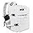 LHI Military Tactical Backpack for Men and Women 45L Army 3 Days Assault Pack Bag Large Rucksack with Molle System - White