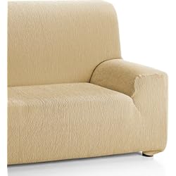 Martina Home Emilia, Funda Elástica para Sofá de 3 Plazas, Beige, de 170 a 220 cm de ancho