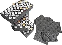 Vista 2 de Case Club Soporte de carcasa para escopeta de espuma de munición .50 Cal (precortado, celda cerrada, espuma de grado militar)