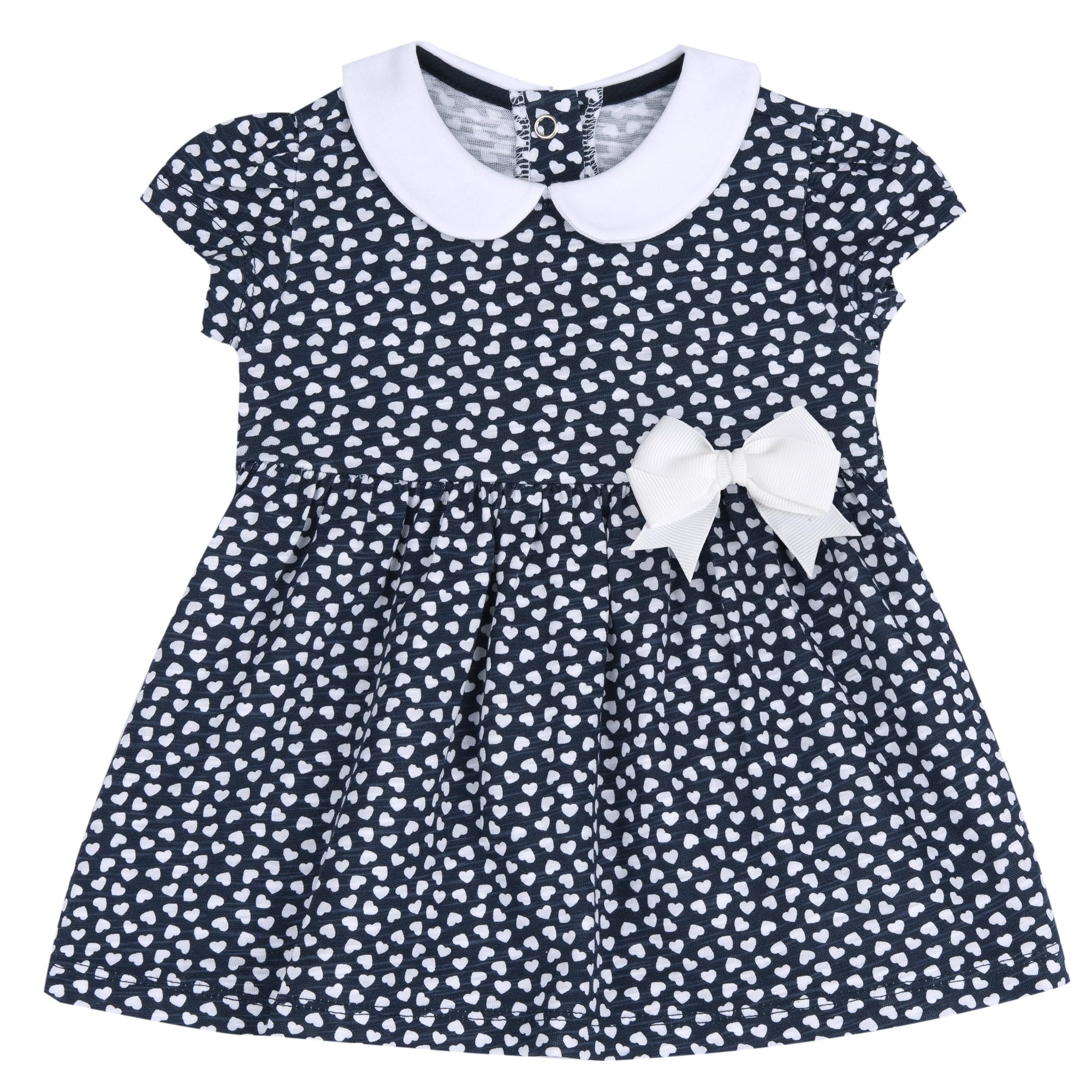 Chicco Idéale comme Robe de Cérémonie 261 Robe Élégante à Manches Courtes Bébé Fille (Lot de 1)