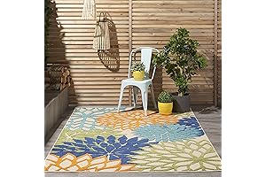Nourison Aloha Pool Deck Rug: Liven Up Your Outdoor Oasis