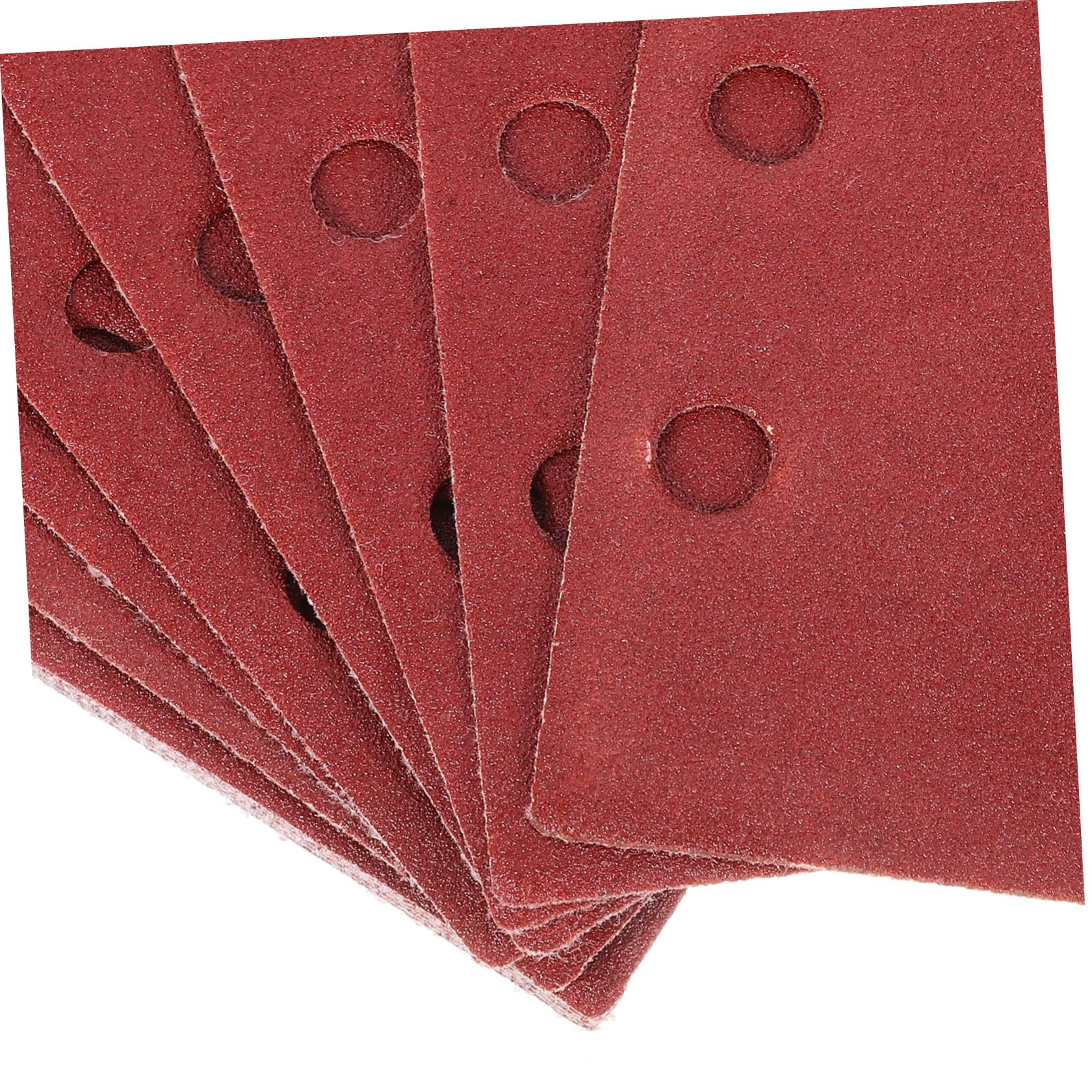 100 Pezzi Carta Vetrata Rettangolare per Levigatrice Grana Fine ad Alta Efficienza per Lavorazioni su Plastica e Metallo per Artigianato e Lavorazioni Meccaniche