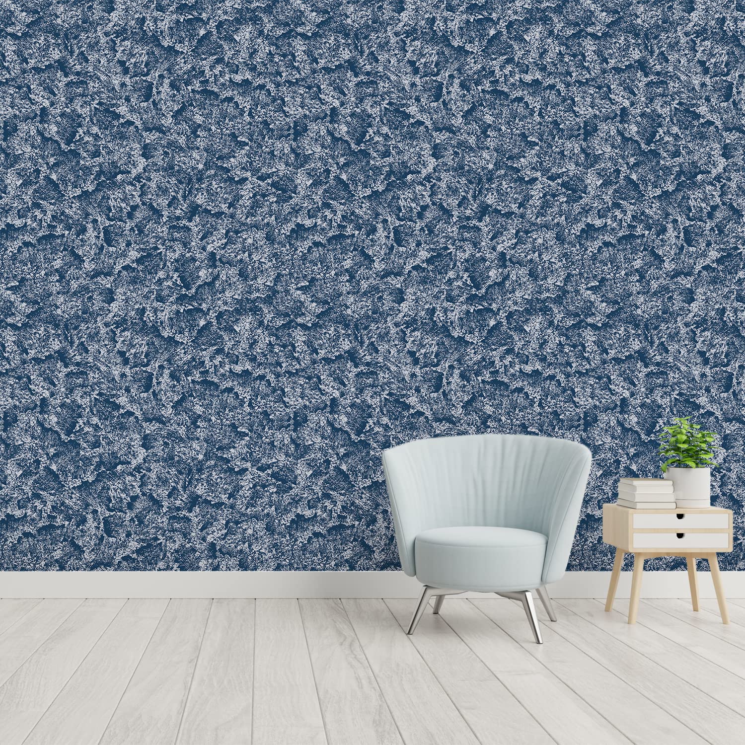 Excel Plain with Textured Wallpaper Roll for Covering Living Room, Bedroom Walls 57 Sqft (Z302-10)