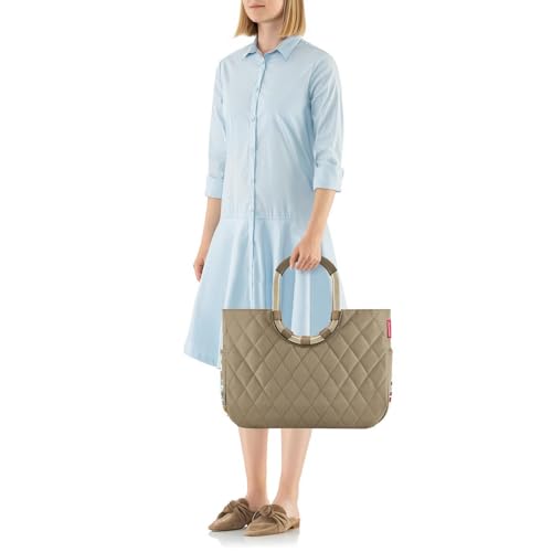 Image of reisenthel loopshopper L - Sturdy bag with practical compartments - water resistant design.