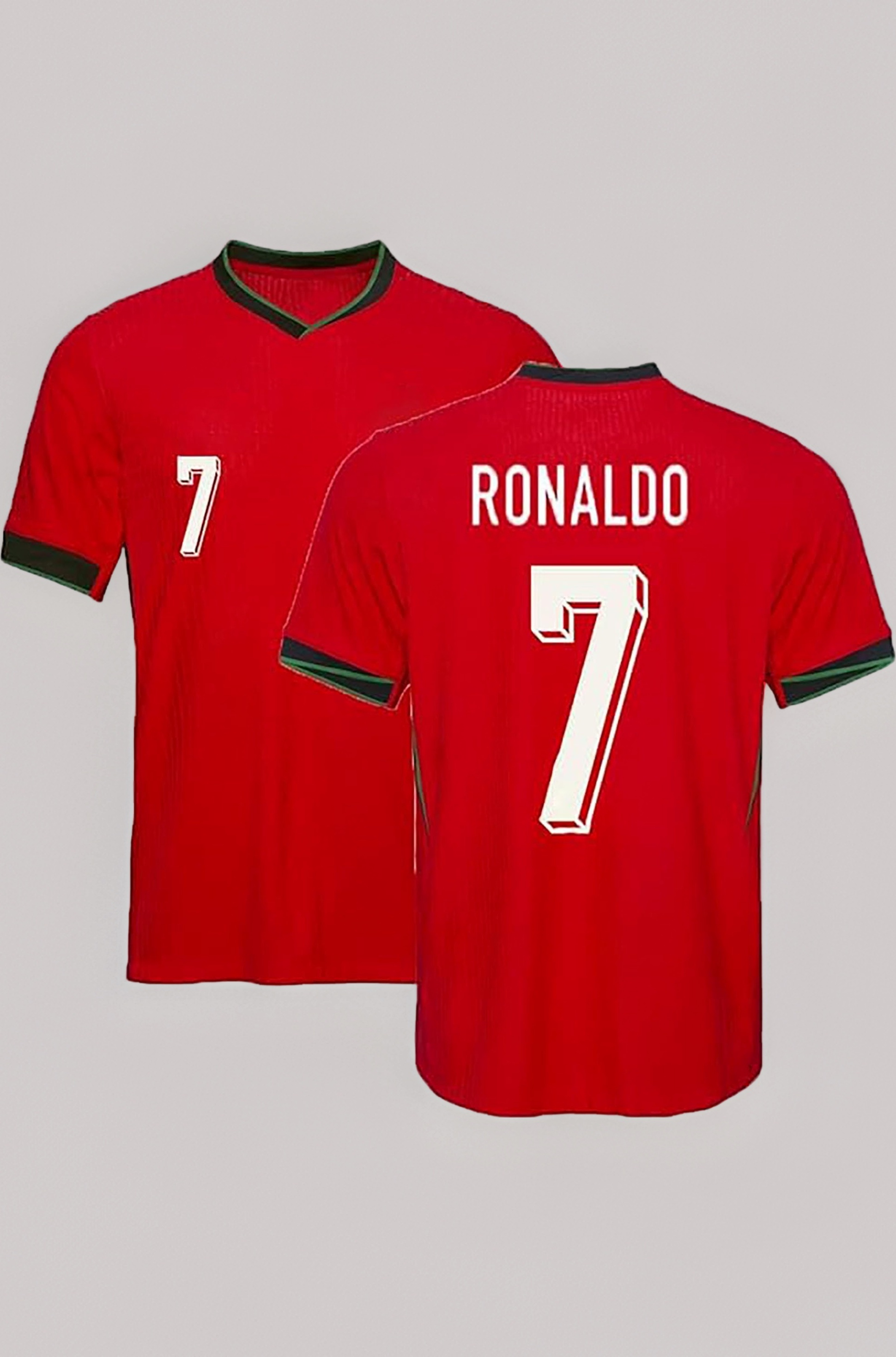 Ronaldo 7 Home Football Jersey Kit Boys 2024/2025 (Kid's, Boy's& Men)
