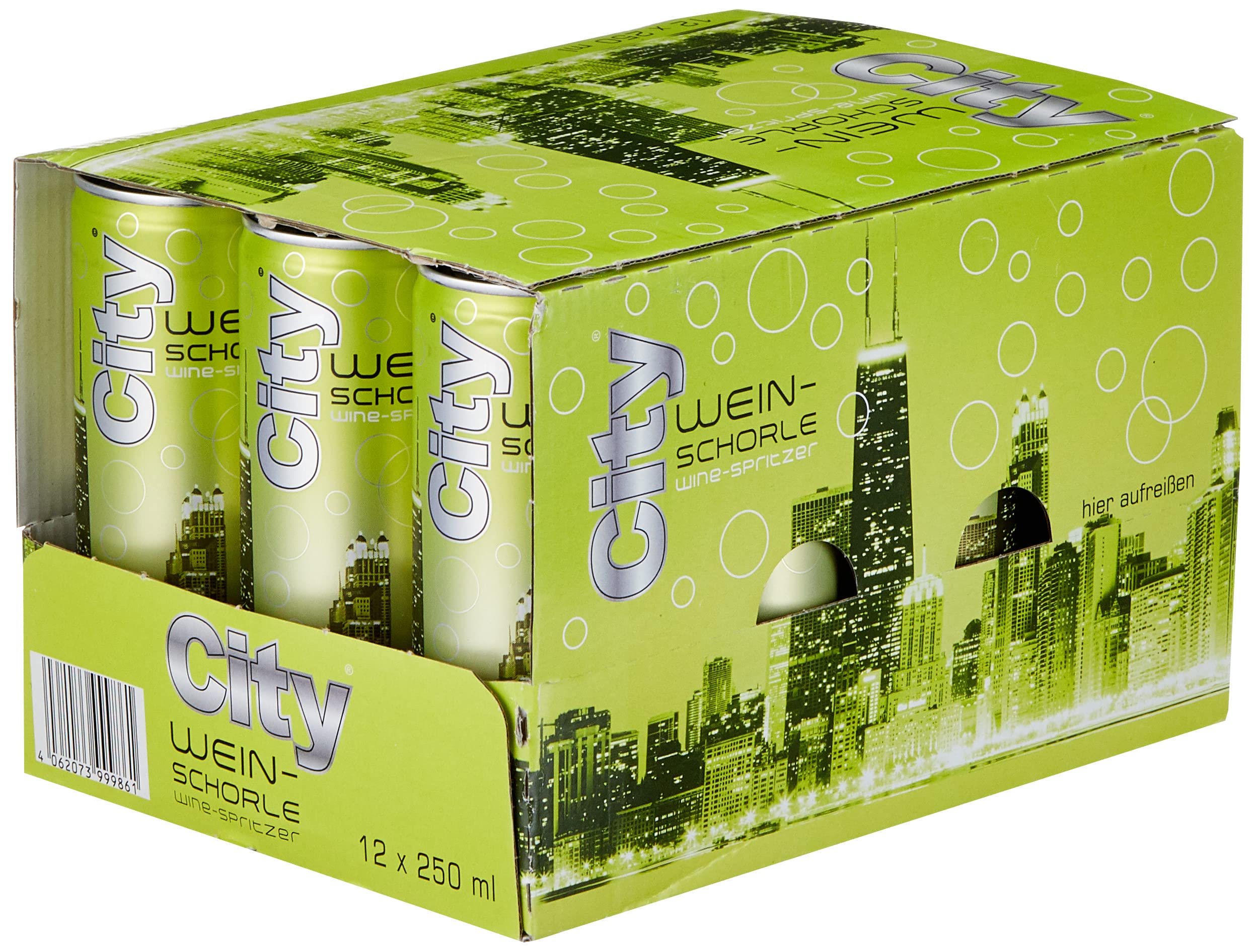 City Weinschorle Weiß (12 x 0.25l)