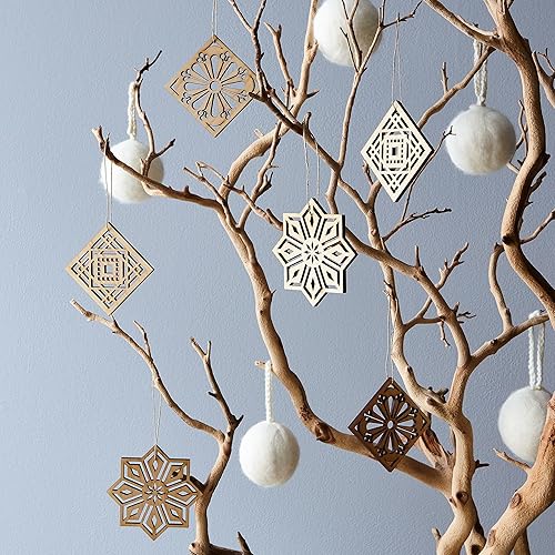 Miniatura 6 de Proflex 6 piezas de madera contrachapada de tilo de 18 x 12 x 12 pulgadas, hojas de madera contrachapada de madera real de grado "A" premium con