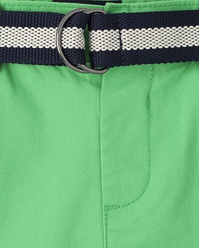Miniatura 2 de The Children's Place Pantalones cortos chinos con cinturón para bebés varones y niños pequeños