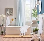 Utopia Towels 8 Piece Premium Towel Set, 2 Bath, 2 Hand, and 4 Wash Cloths, 600 GSM 100% Ring Spun Cotton Highly Absorbent Towels for Bathroom, Gym, Hotel, and Spa, White