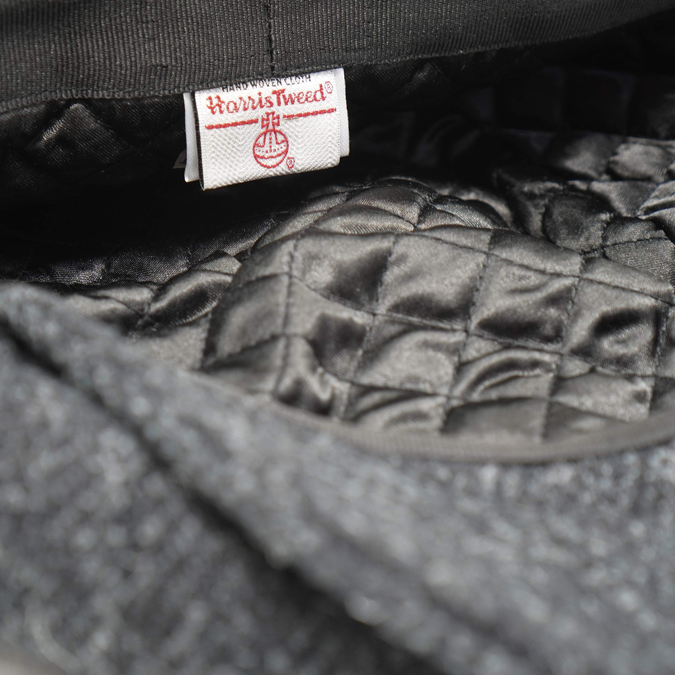 BORGES & SCOTT Gorra Estilo Newsboy Lomond - 100% Lana Tejida a Mano - Harris Tweed - Resistente al Agua