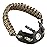 SUNYA Archery Bow Wrist Sling, 550 Paracord Strap Comfortable on Hand.100% Full Grain Leather Yoke, Multiple Camo Colors.Fit Compound Bow Stabilizer & Recurve. (Iron Rider 42)
