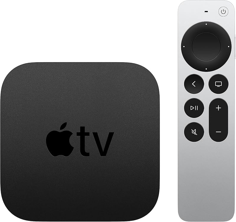 Apple 2021 Apple TV 4K 32GB - Negro (2.ª generación) (renovado)
