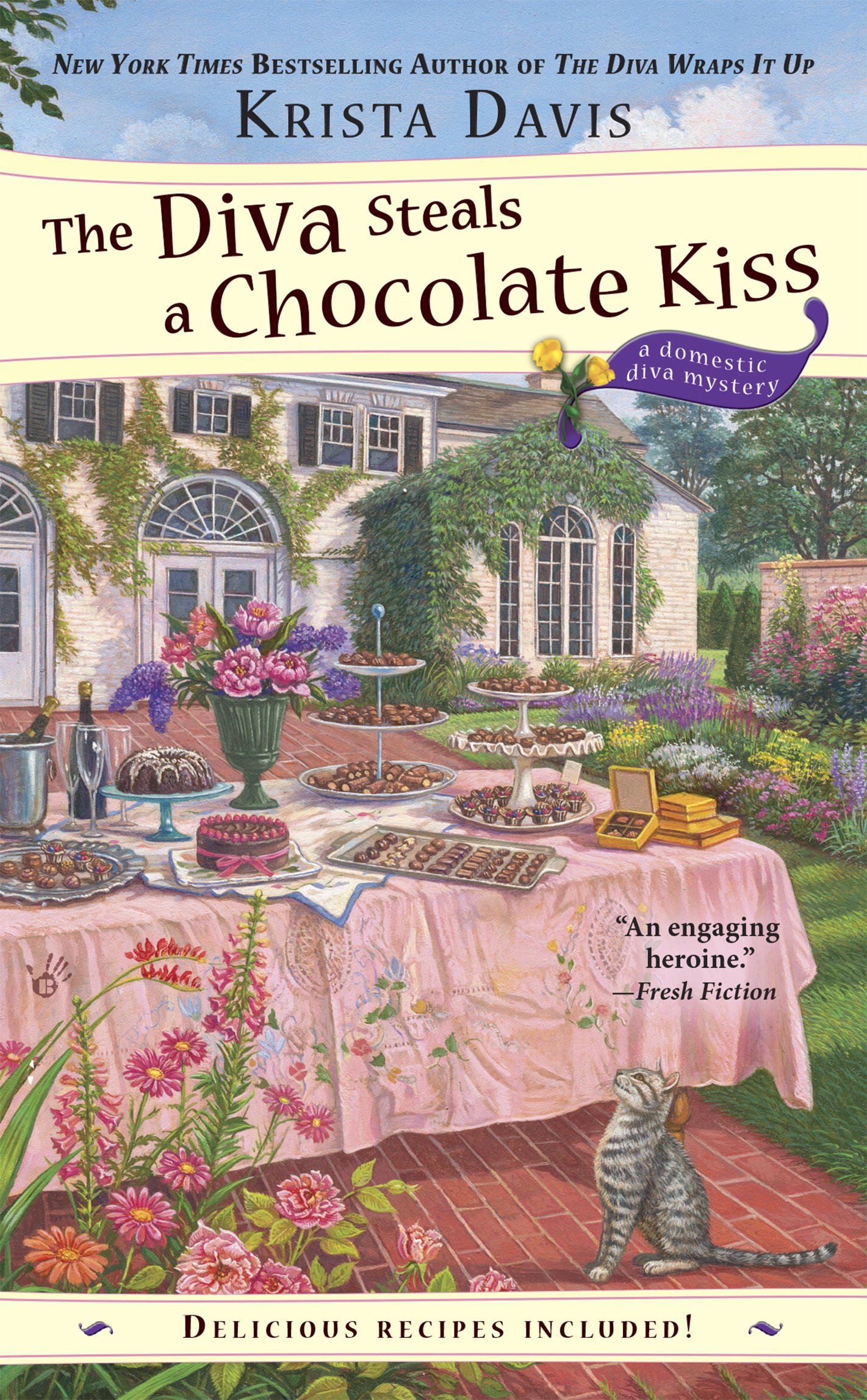 The Diva Steals a Chocolate Kiss (A Domestic Diva Mystery Book 9)