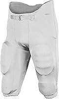 CHAMPRO Terminator 2 Integrated Adult Football Pants with Built-in Pads - Durable Polyester, Quick-Prep Design S-3XL