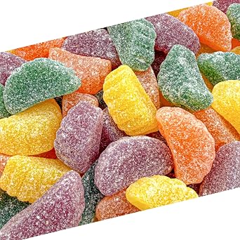 Fruit Slices Jelly Candy, Dye Free Candy, 2 Lb Bag