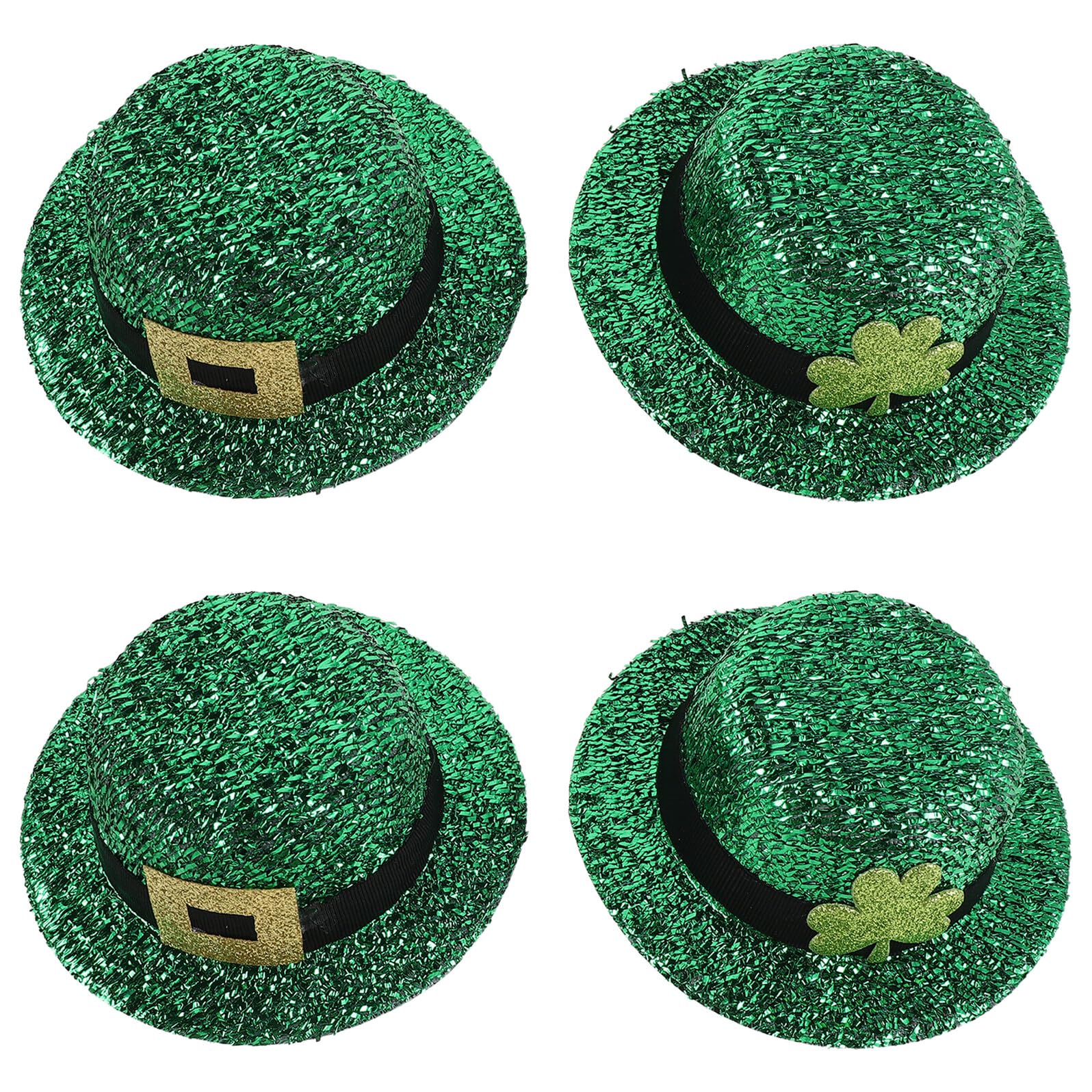 Épingles légères pour cheveux et clips décoratifs Saint-Patrick trèfle vert - 8