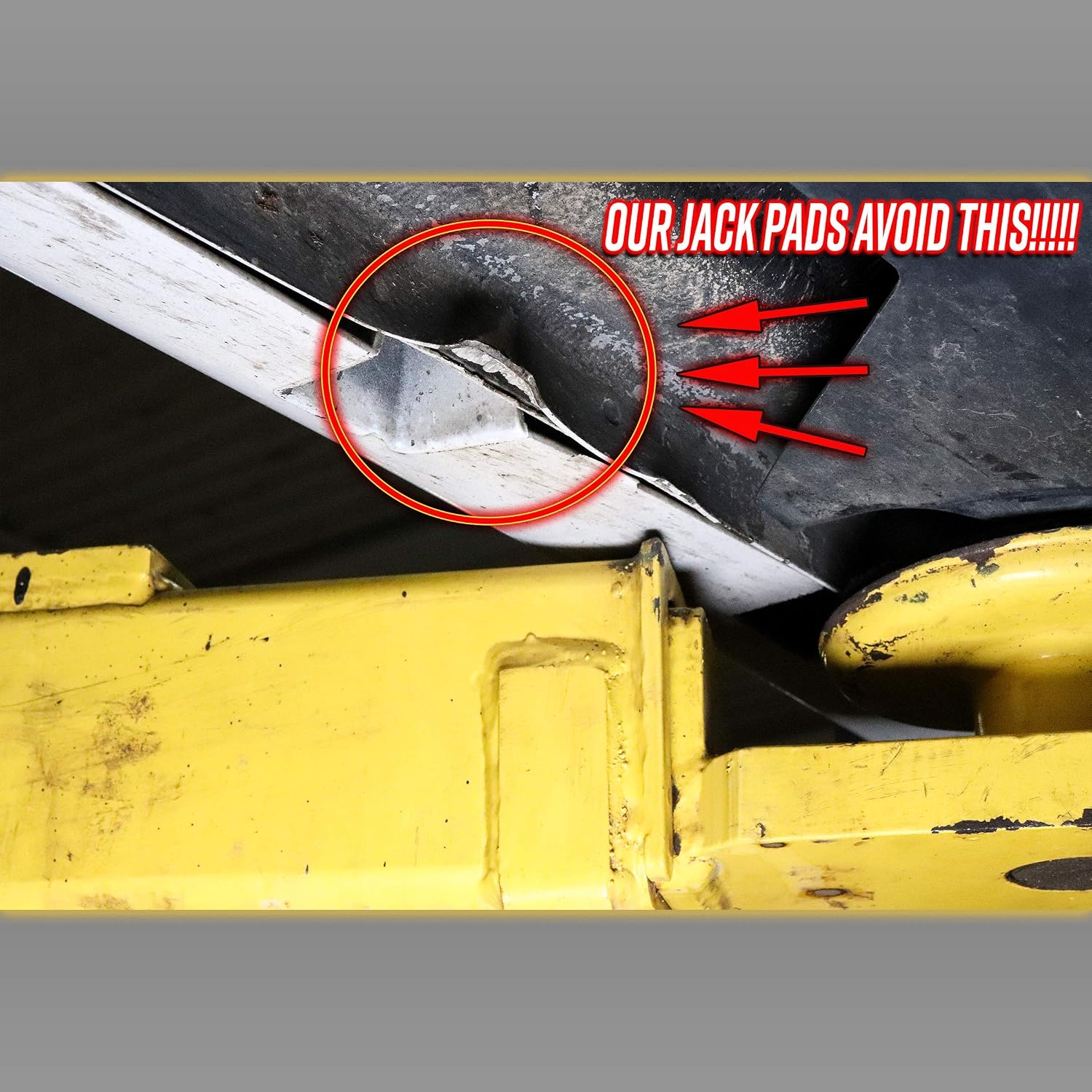 Jack Pads (fits) Dodge Charger, All Models