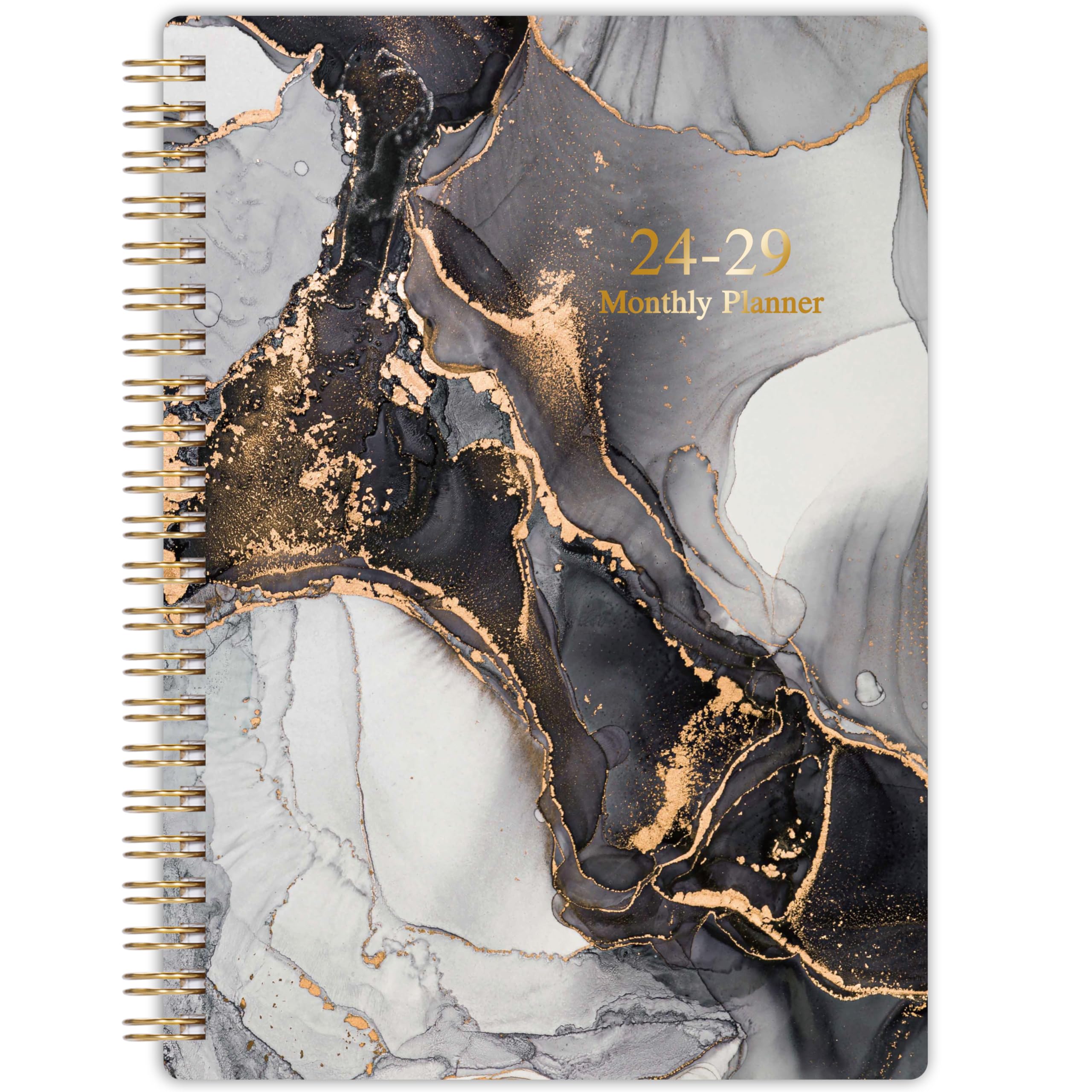 Artfan 2026-2030 Monthly Planner Spiral Bound - 5 Year Monthly planner/Calendar 2026-2030, Jan.2026 - Dec.2030, 8.5" x 6.4", 60 monthly Planner