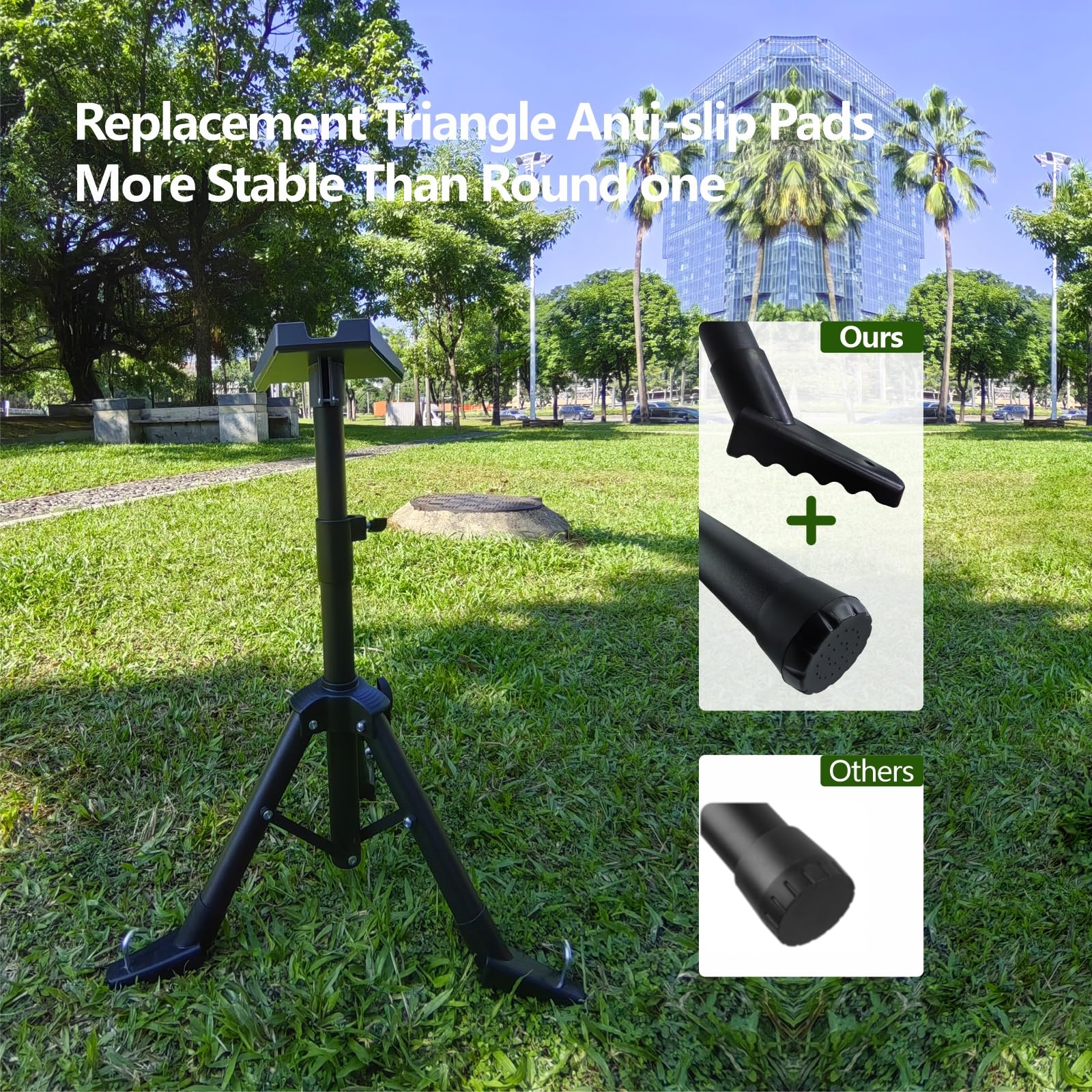 Gen 3 Starlink Tripod Stand with Pipe Adapter, Compatible with Starlink Gen 3, Height Adjustable Starlink Mount, Accessories for Starlink Gen 3