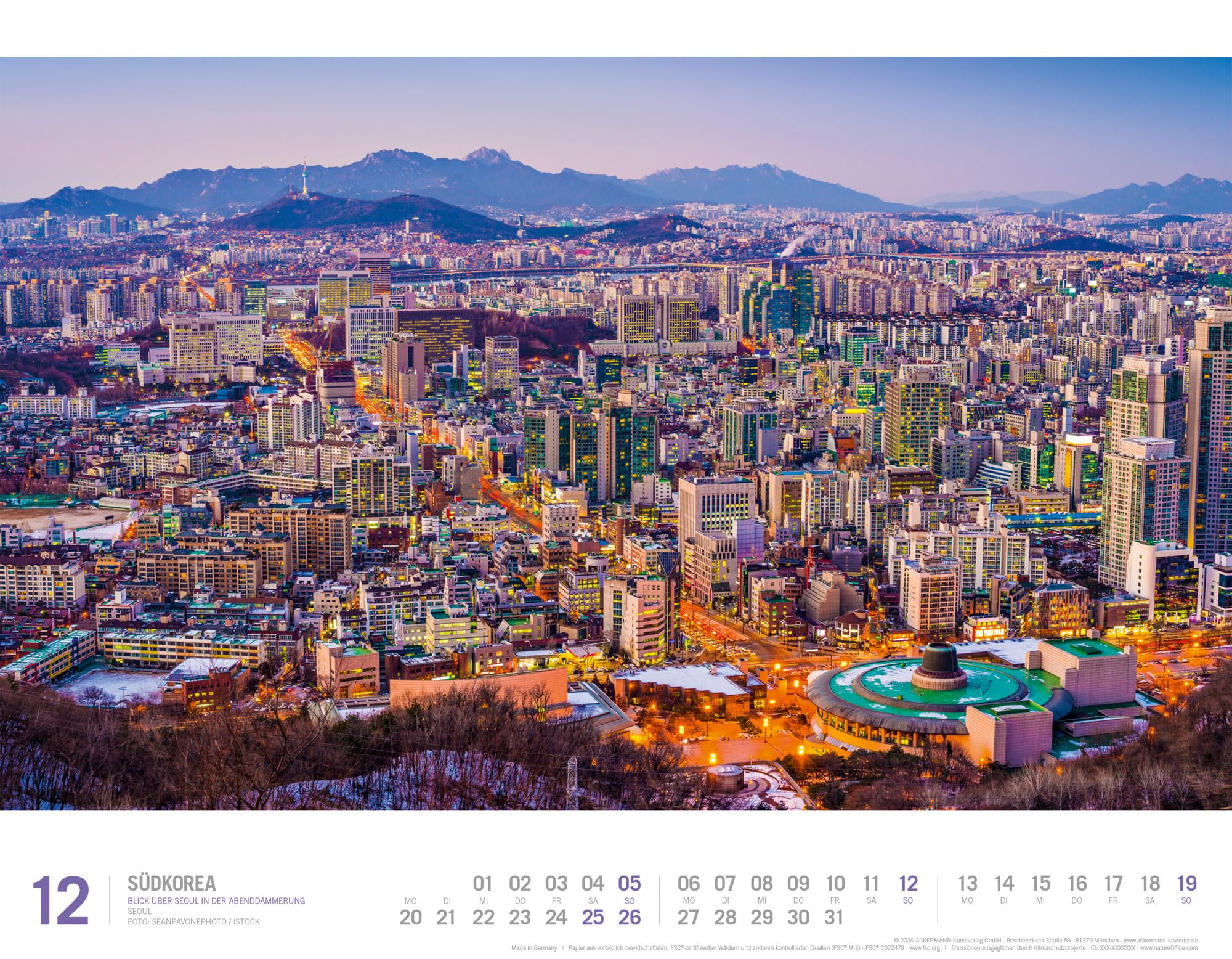 Südkorea Kalender 2027 | Unterwegs zwischen Tradition und Moderne: Imposanter Reise-Kalender im großen Querformat (54x42 cm) | K-Pop & Spiritualität