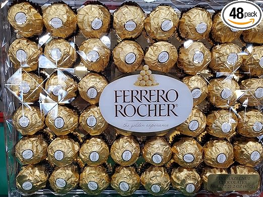 Ferrero Rocher, 48 Count - 2 pk