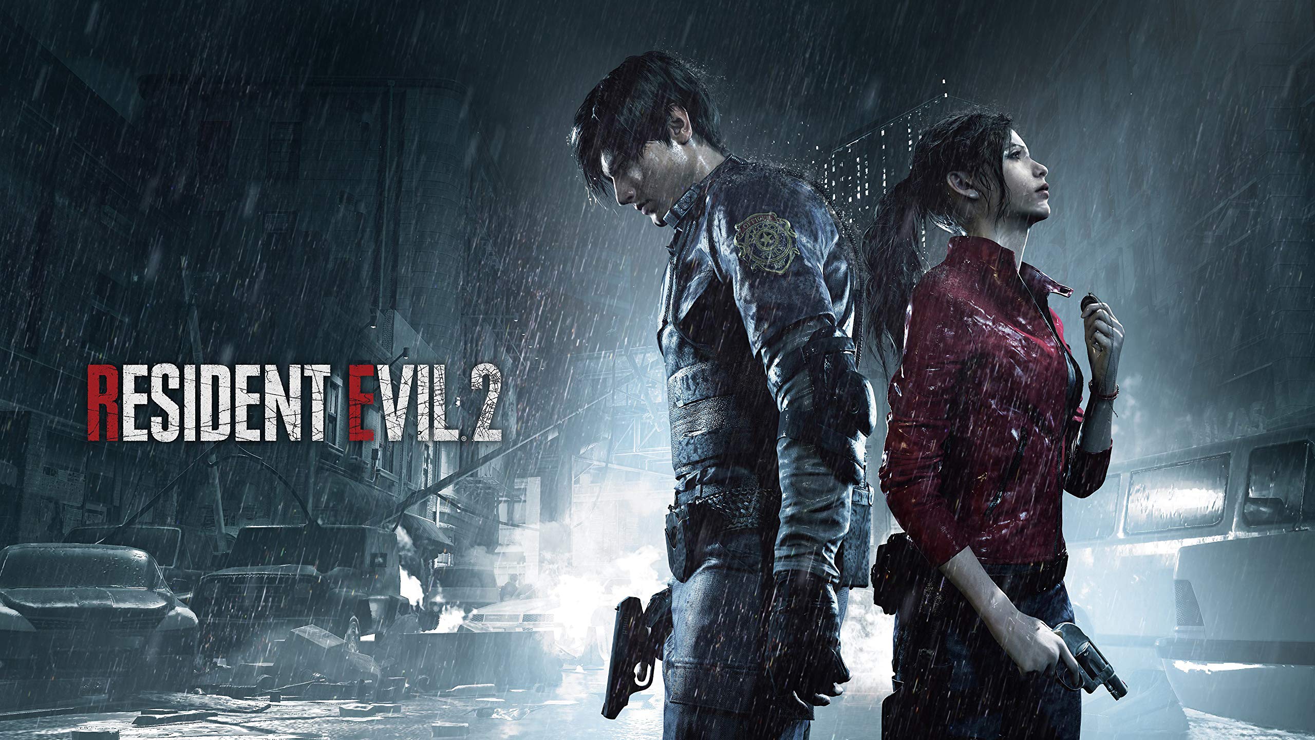 Craftylittlepenguin Resident Evil 2 Gaming Poster Print A4 A3 A2 Maxi Gamer Online Geek Art - 1646 (A3-297 x 420 mm)