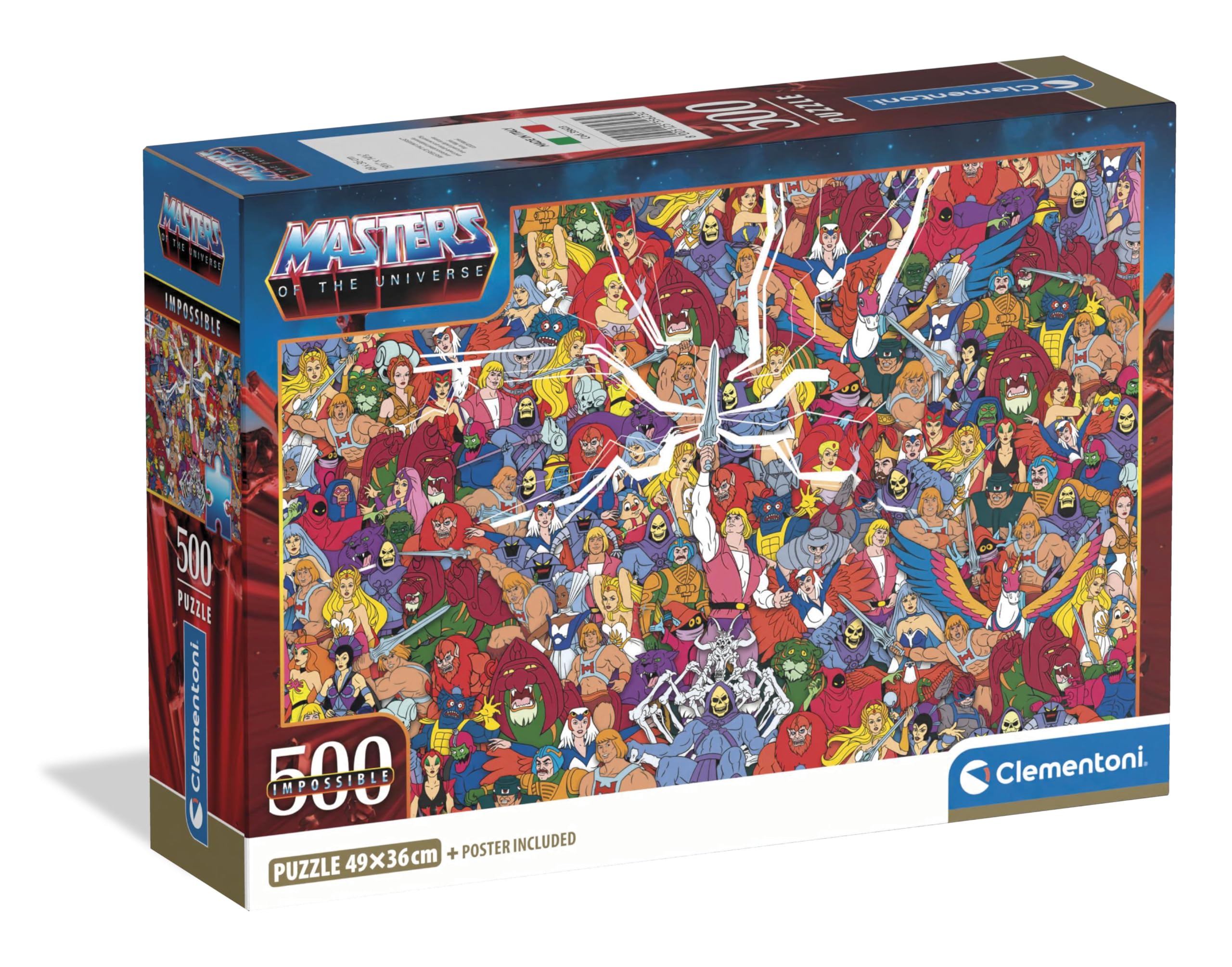 CLEMENTONI - PZL 500 IMPOSSIBLE MASTERS OF. U.COMPACT=2025= - 35623