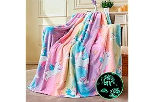 Glow in The Dark Blanket: Enchanting Nights for Girls 8 to 10